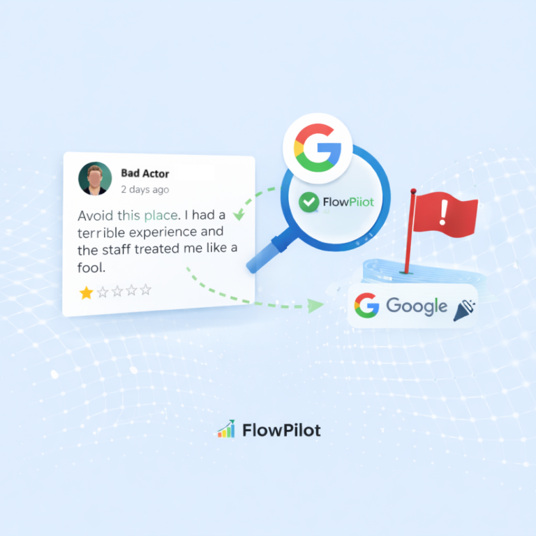 Flag bad reviews with Google automatically