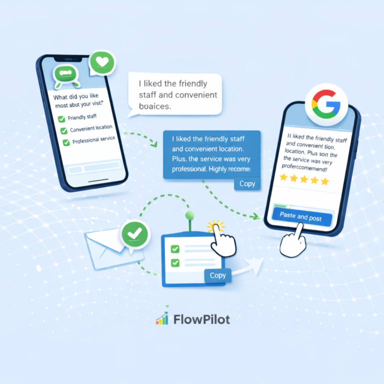 Help customers leave better Google reviews on autopilot